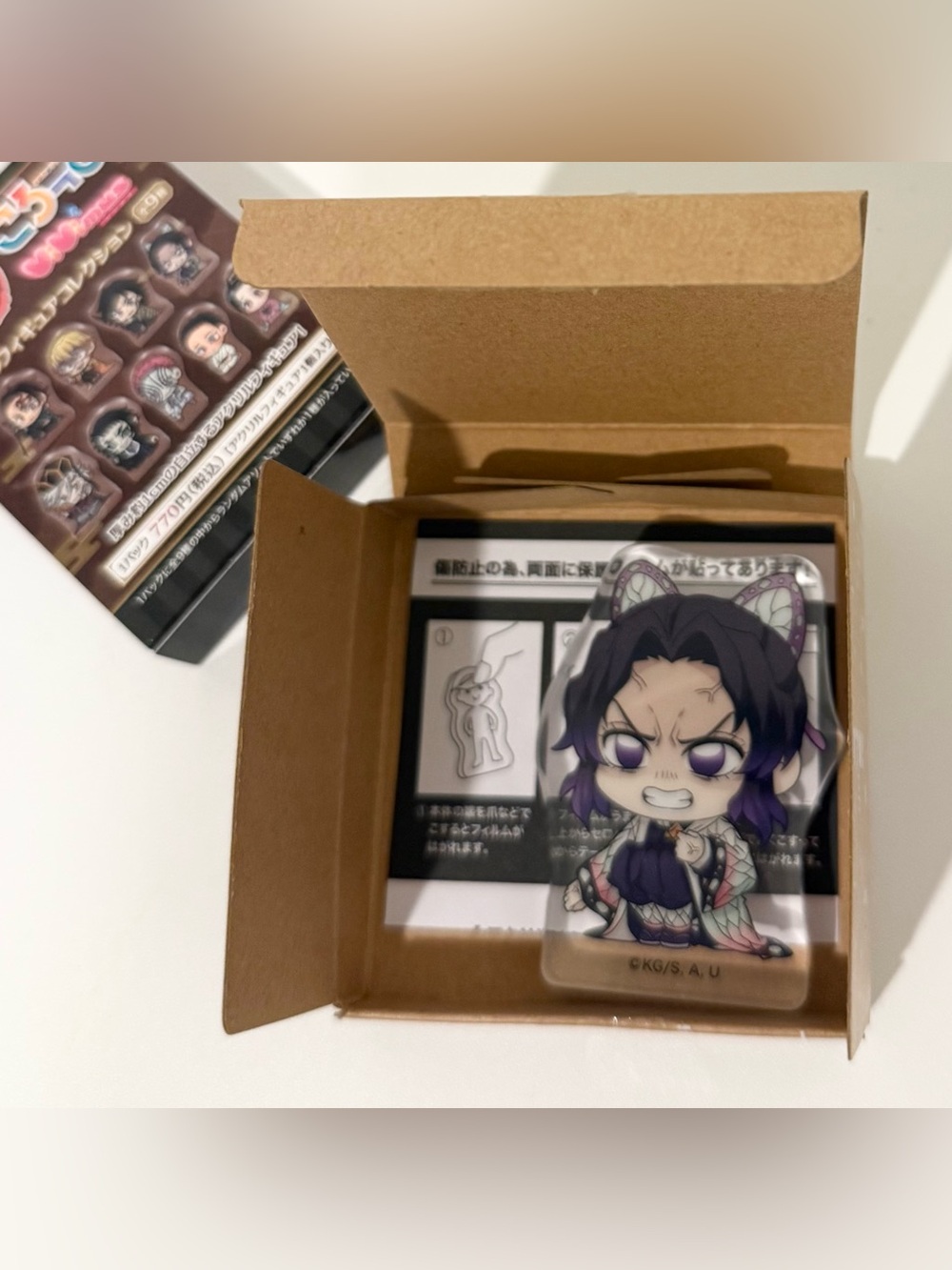Anime official collectible demon slayer NEW acrylic block shinobu